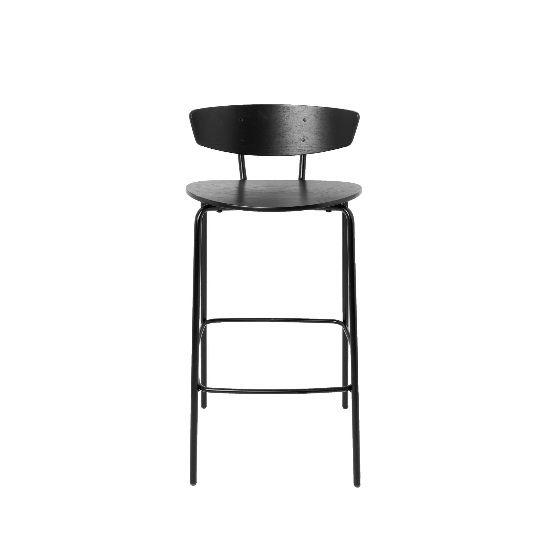 Herman barstol låg, svart Ferm Living