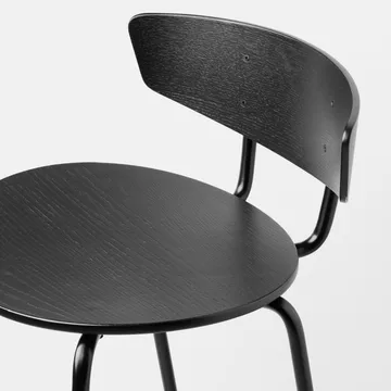 Herman barstol låg - svart - Ferm Living