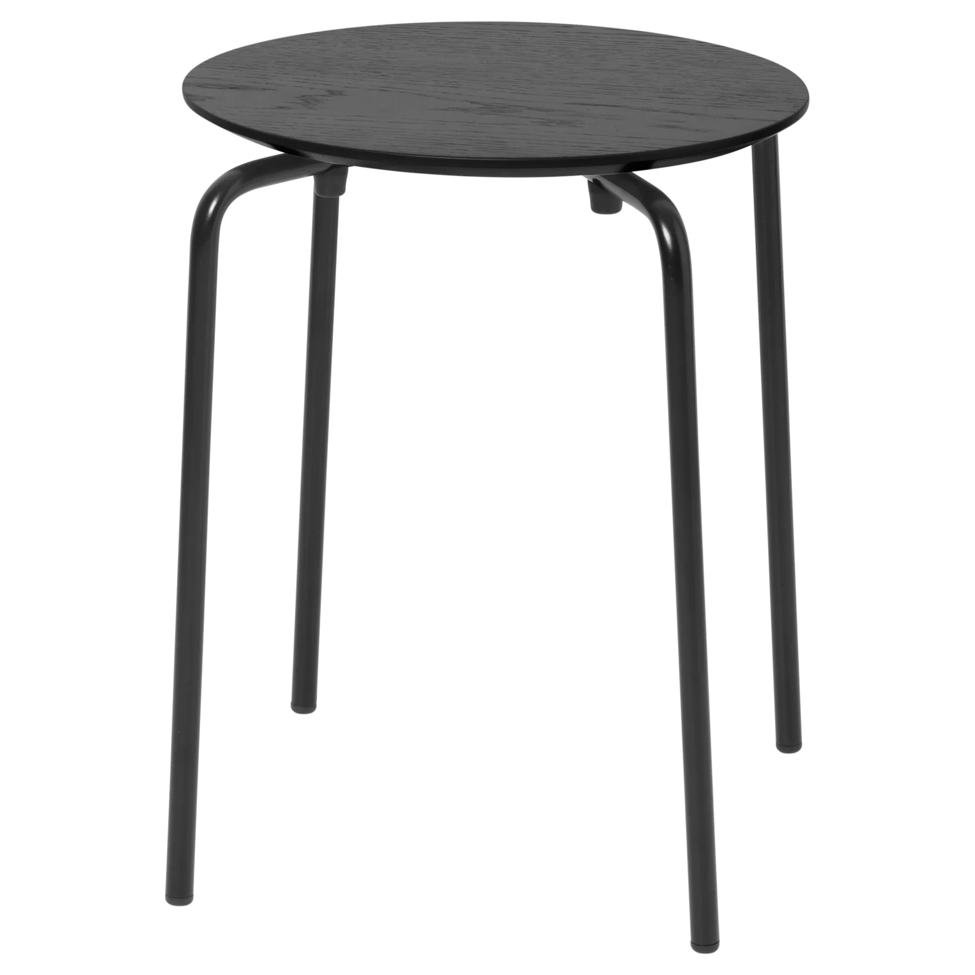 Herman rund pall, Black, Ø30,5x45 cm Ferm Living