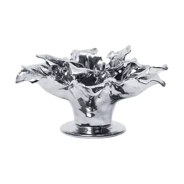 Holly Leaf ljusstake - Silver, 7 cm - Ferm Living