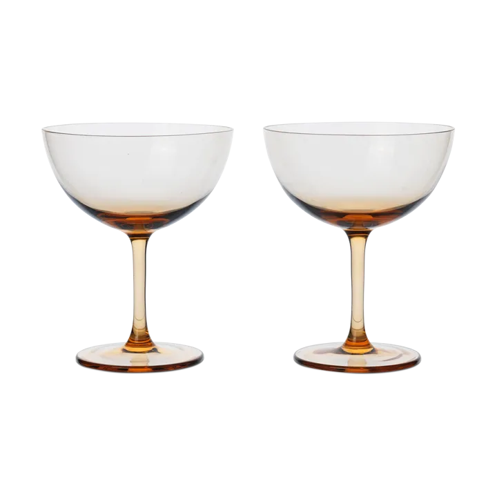 Host cocktailglas 24 cl 2-pack - Blush - Ferm Living