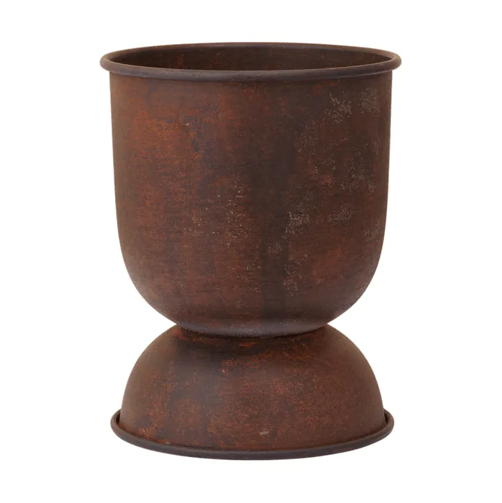 Hourglass kruka extra small Ø21 cm - Rust - Ferm Living
