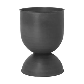Hourglass kruka medium Ø40 cm - Svart-mörkgrå - Ferm Living