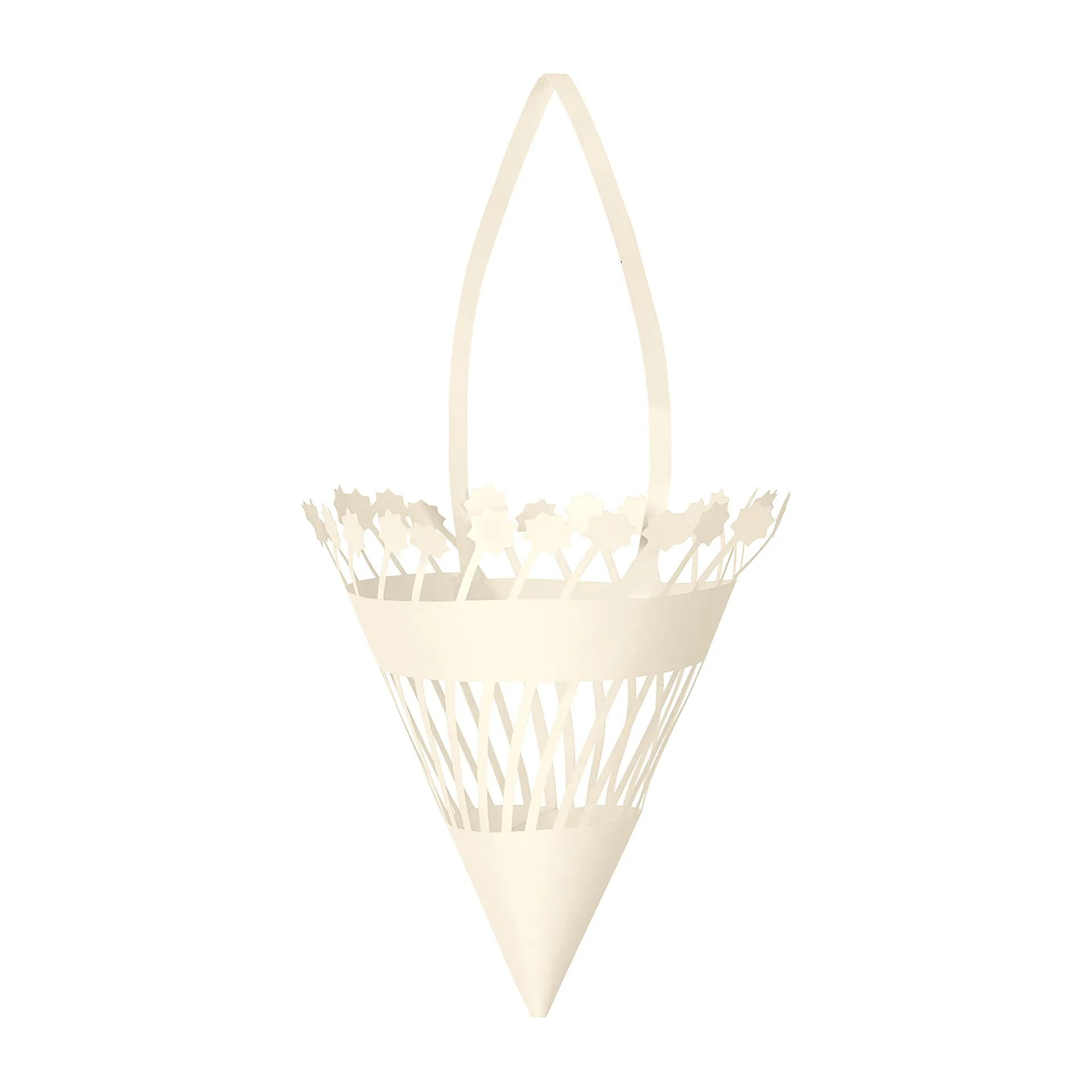 Julhänge pappersstrut vit 3-pack, Off-white Ferm Living