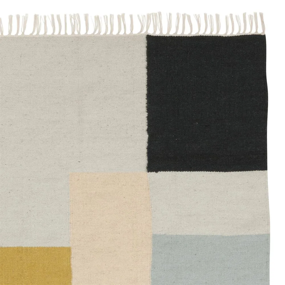 Kelim matta 140x200 cm, squares Ferm Living