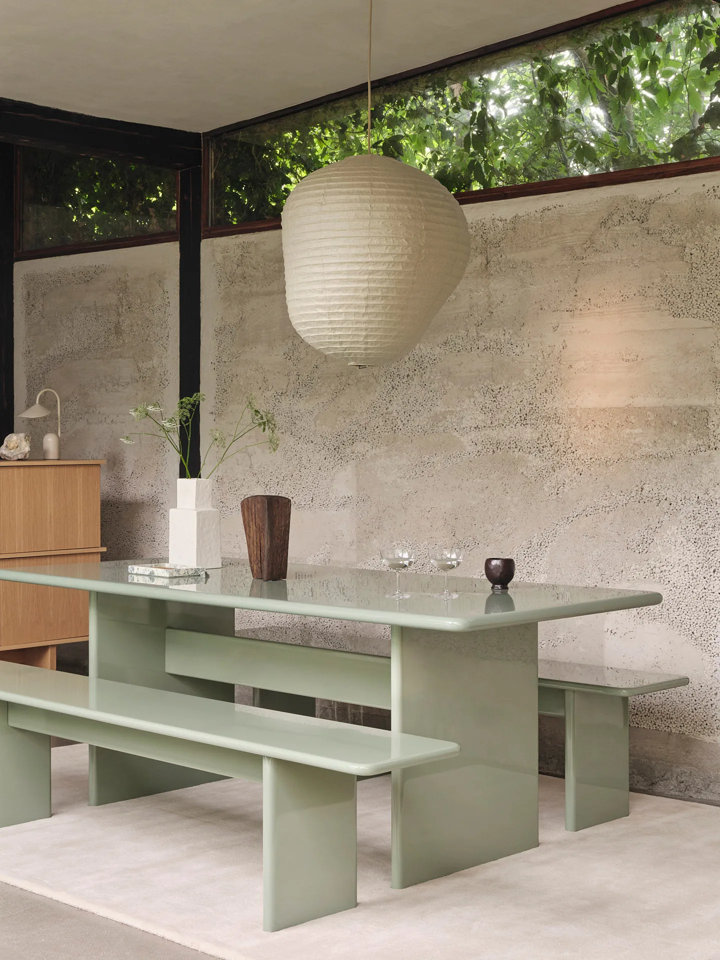 Koa vas H29, Off white Ferm Living