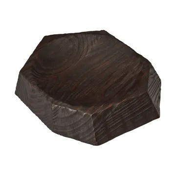 Koh centrepiece dekorationsfat - Dark brown, 35 cm - Ferm Living