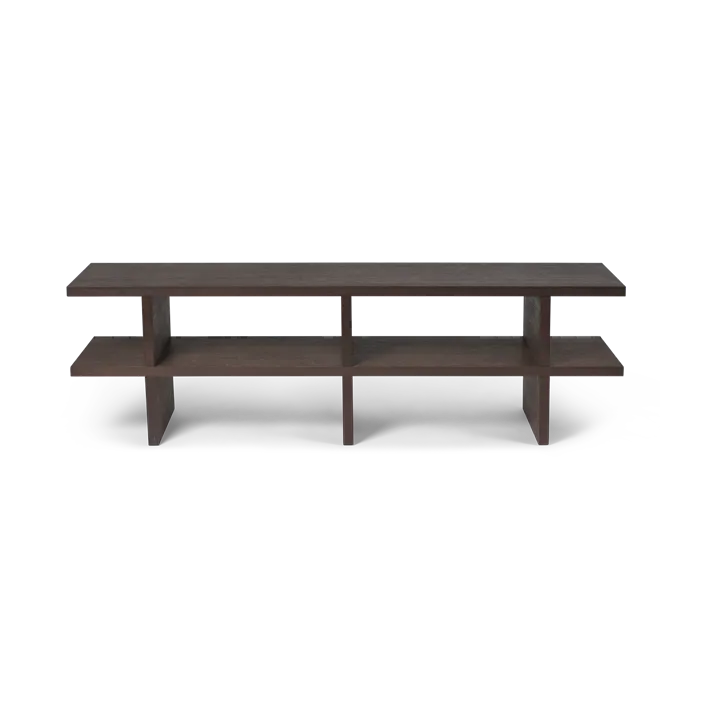 Kona bänk - Dark Stained oak veneer - Ferm Living