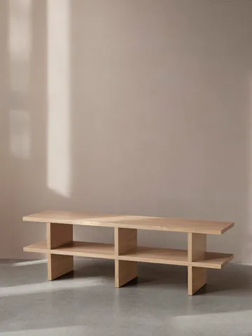 Kona bänk - Oak natural veneer - Ferm Living