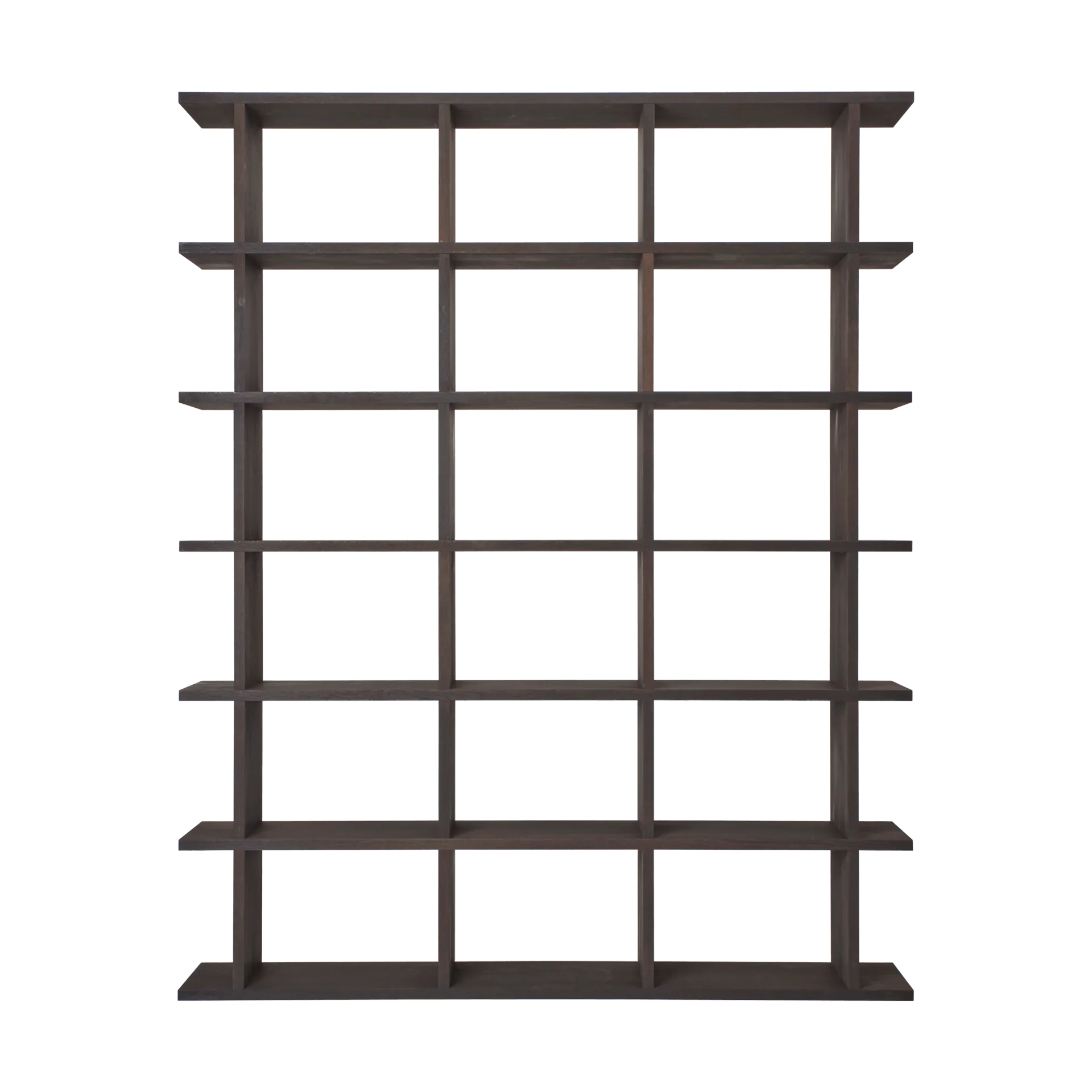 Kona bokhylla 3x6, Dark Stained Ferm Living