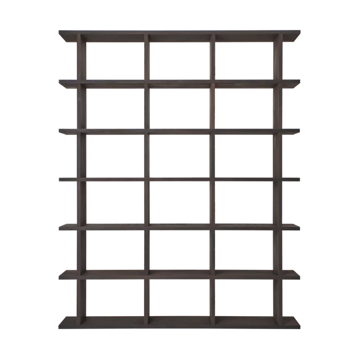 Kona bokhylla 3x6 - Dark Stained - Ferm Living