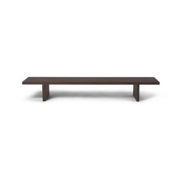 Kona display table sidobord - Dark stained oak veneer - Ferm Living