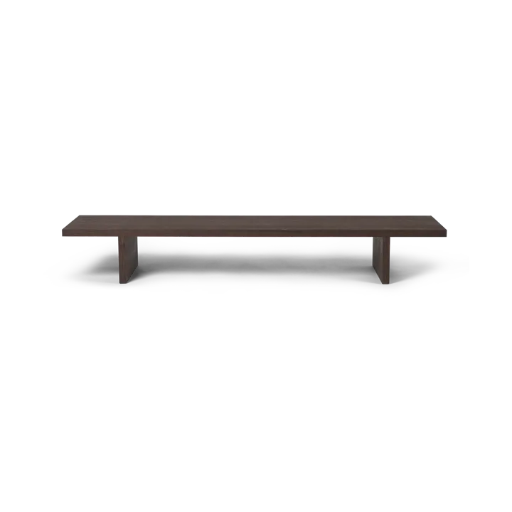 Kona display table sidobord - Dark stained oak veneer - Ferm Living