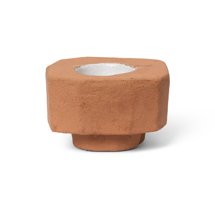 Kurinu ljusstake - Terracotta - Ferm Living