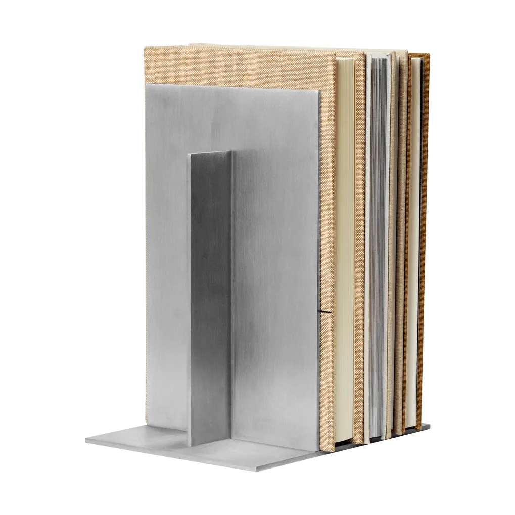 Lager bokstöd 2-pack, Aluminium Ferm Living
