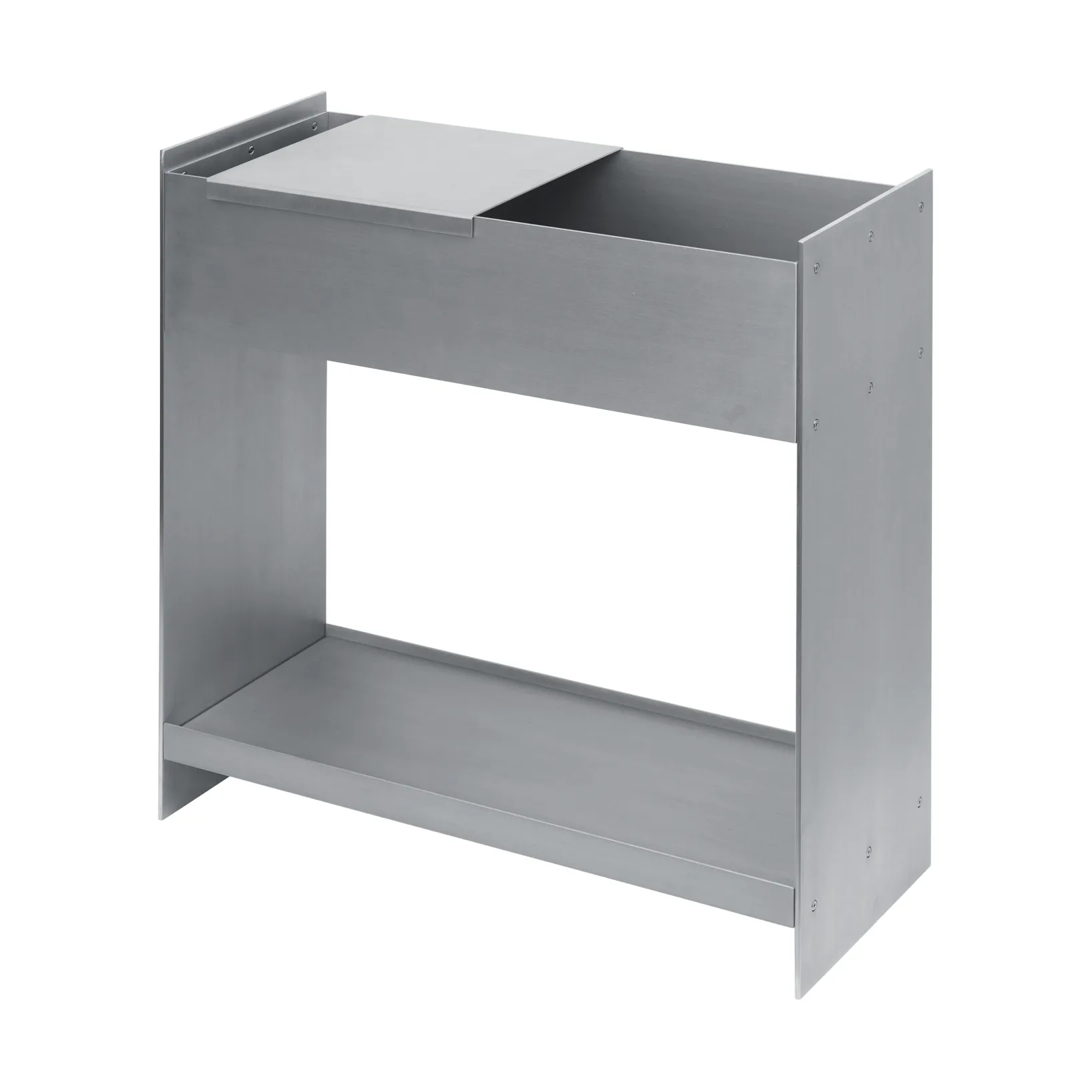 Lager bricka stor till plantbox 26x26 cm, Aluminium Ferm Living
