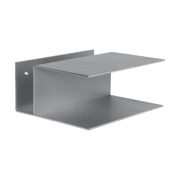 Lager sängbord 15,5x35x30 cm - Aluminium - Ferm Living