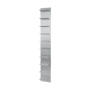 Lager vägghylla tall - Aluminium - Ferm Living