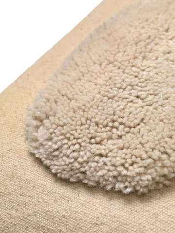 Lay kudde 50x50 cm - Sand / Off-white - Ferm Living