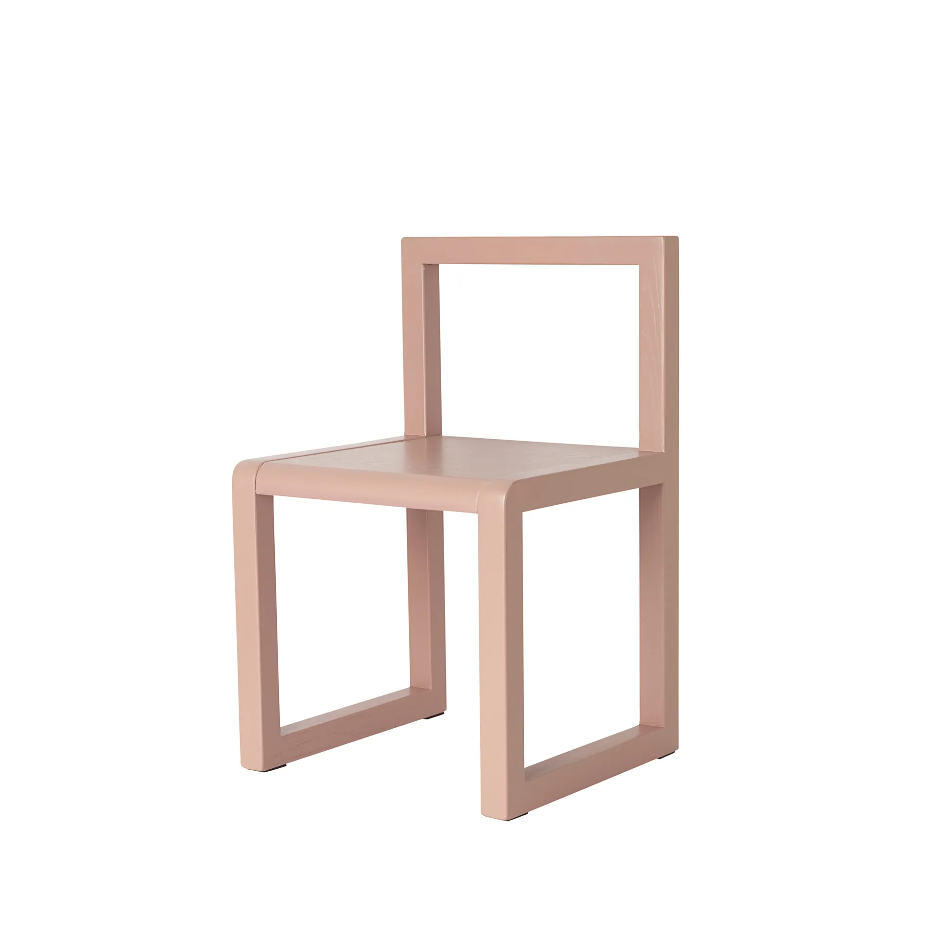 Little Architecht barnstol, rose, askfanér Ferm Living