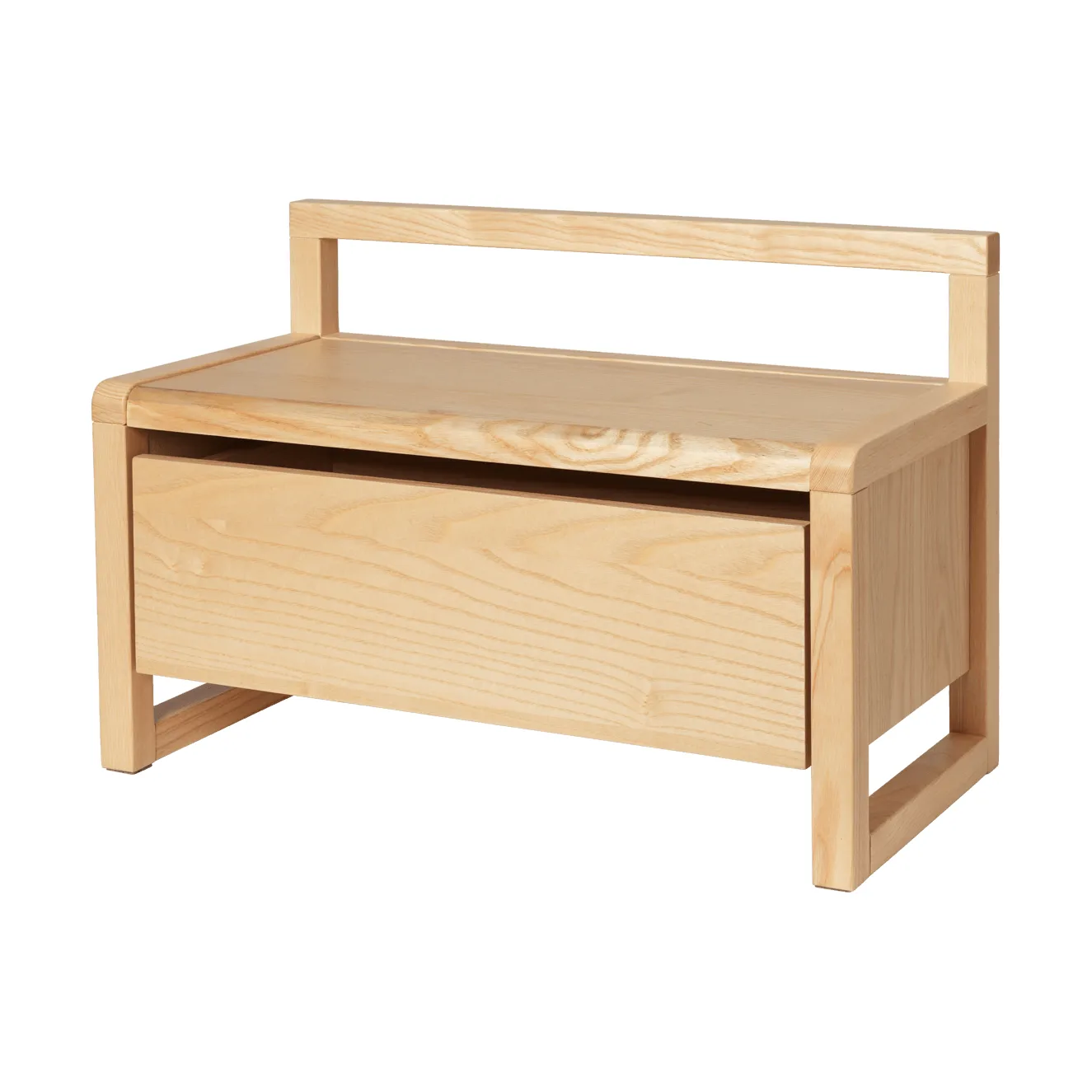 Little architect förvaringsbänk, Ash, 60x30x41,2 cm Ferm Living