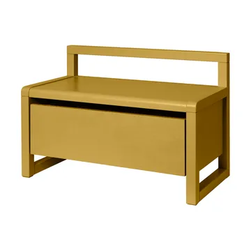 Little architect förvaringsbänk - Yellow, 60x30x41,2 cm - Ferm Living
