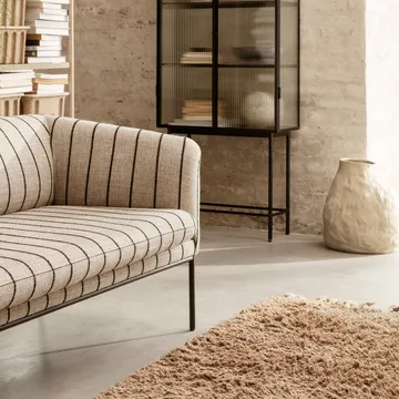 Meadow High Pile matta 140x200 cm - Dark beige - Ferm Living
