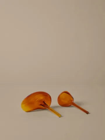 Mercury bevattningsglob 2 delar - Amber, 15x24 cm - Ferm Living