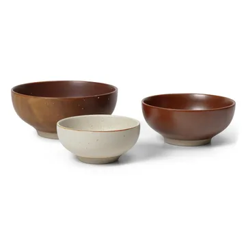 Midi skålar 3-pack Ø19 - Multi - Ferm Living