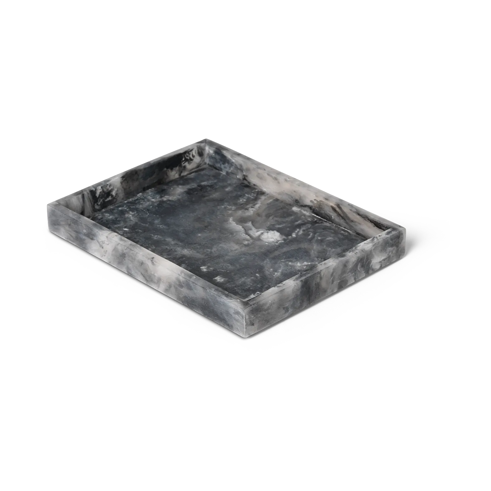 Mist dekorationsbricka 15x20 cm, Charcoal Ferm Living