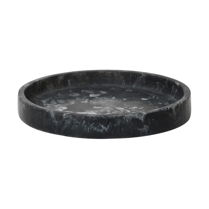 Mist dekorationsbricka Ø20 cm - Charcoal - Ferm Living