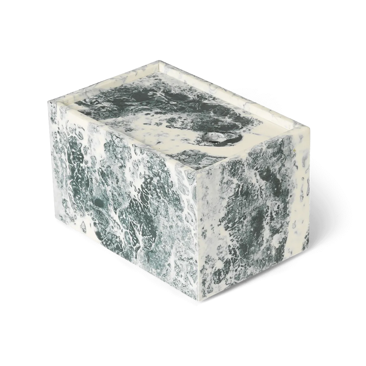 Mist förvaringsbox 10x15 cm, Emerald-off white Ferm Living