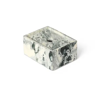 Mist förvaringsbox 7,5x10 cm - Emerald-off white - Ferm Living