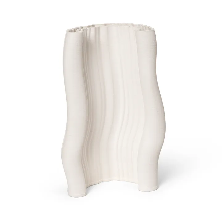Moire vas 19x30 cm - Off-white - Ferm Living