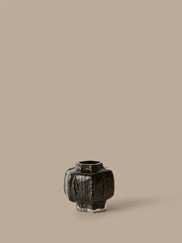 Mokuri vas - Black, 15 cm - Ferm Living