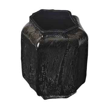 Mokuri vas - Black, 25 cm - Ferm Living