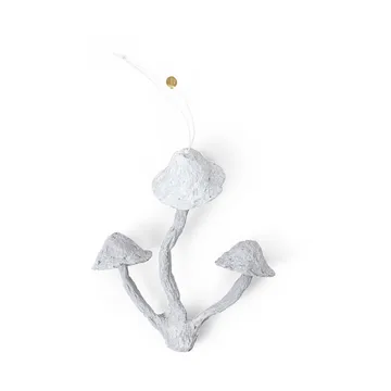Mushroom ornament julgranshänge - Faded white - Ferm Living