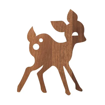 My deer vägglampa - Rökt ek - Ferm Living