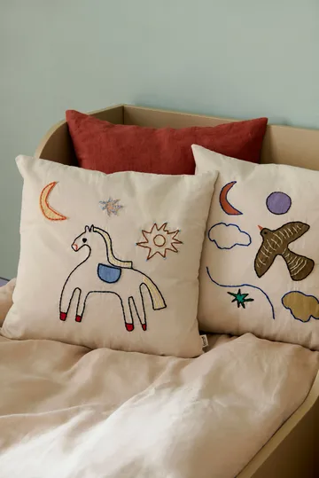 Naive kudde 40x40 cm - Bird - Ferm Living