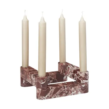 Newel modul ljusstake 4 delar - Rosso - Ferm Living