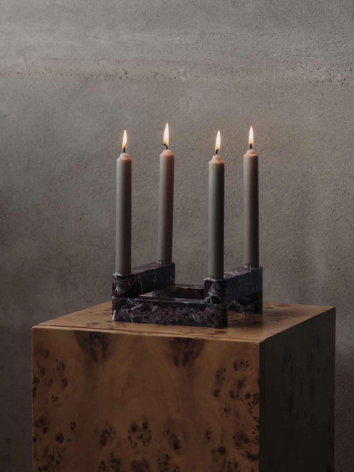 Newel modul ljusstake 4 delar, Rosso Ferm Living