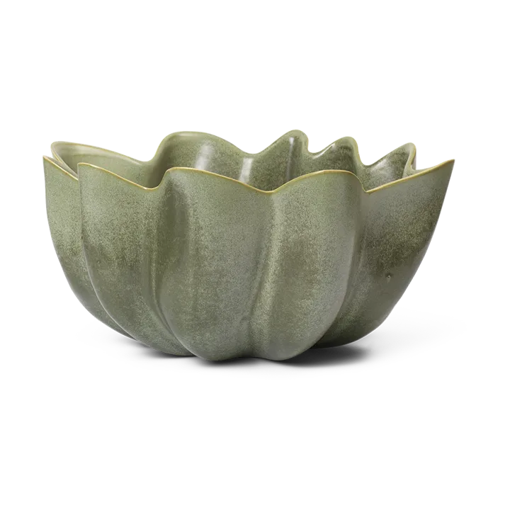 Nium skål Ø22 cm - Dark Sage - Ferm Living