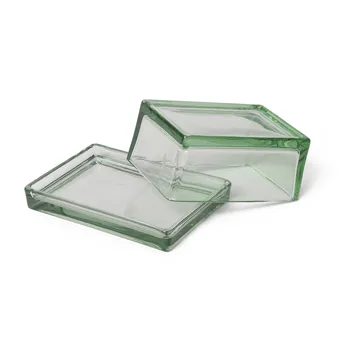 Oli ask 14,5x10,5x7 cm - Recycled clear - Ferm Living