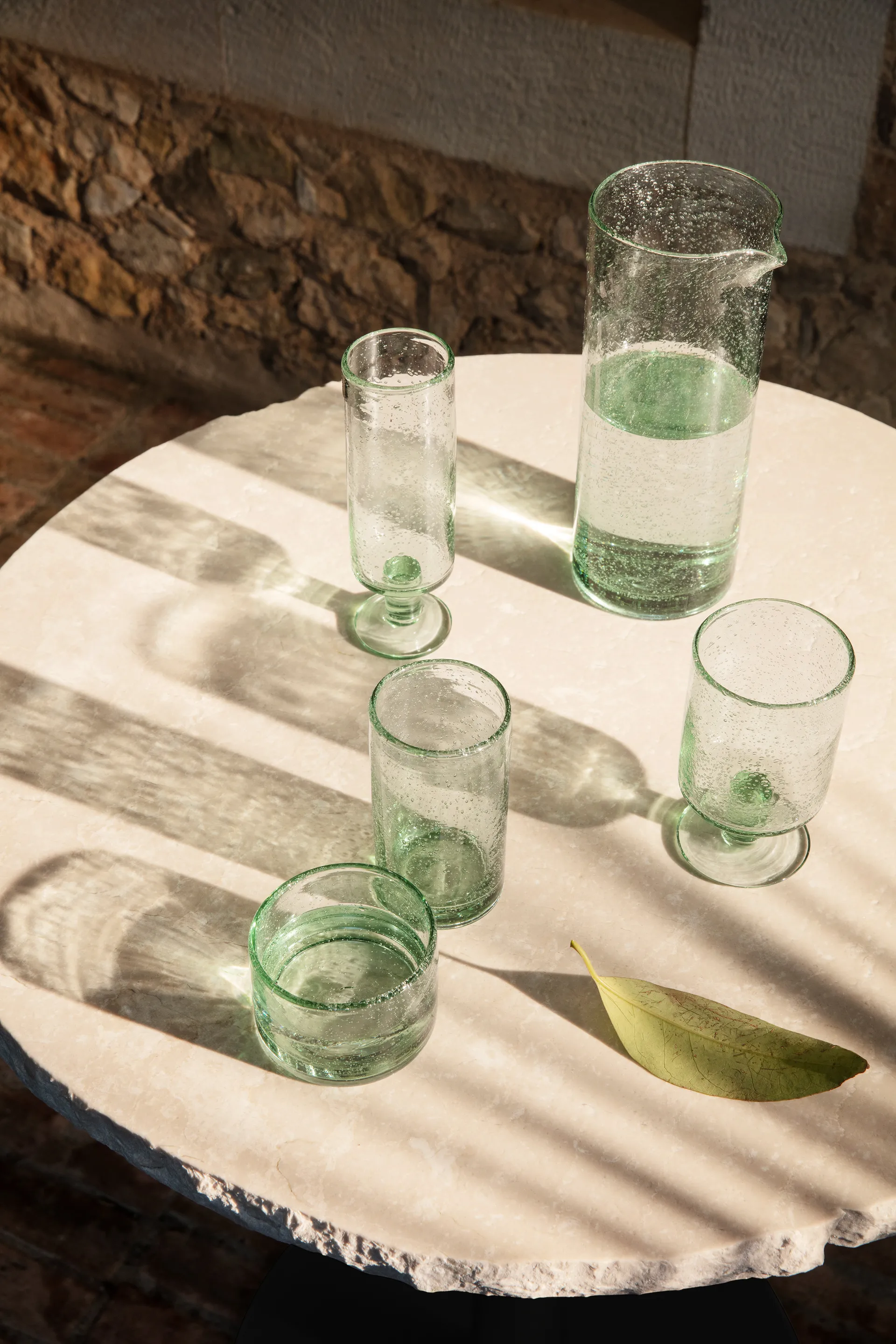 Oli champageglas 22 cl, Recycled clear Ferm Living