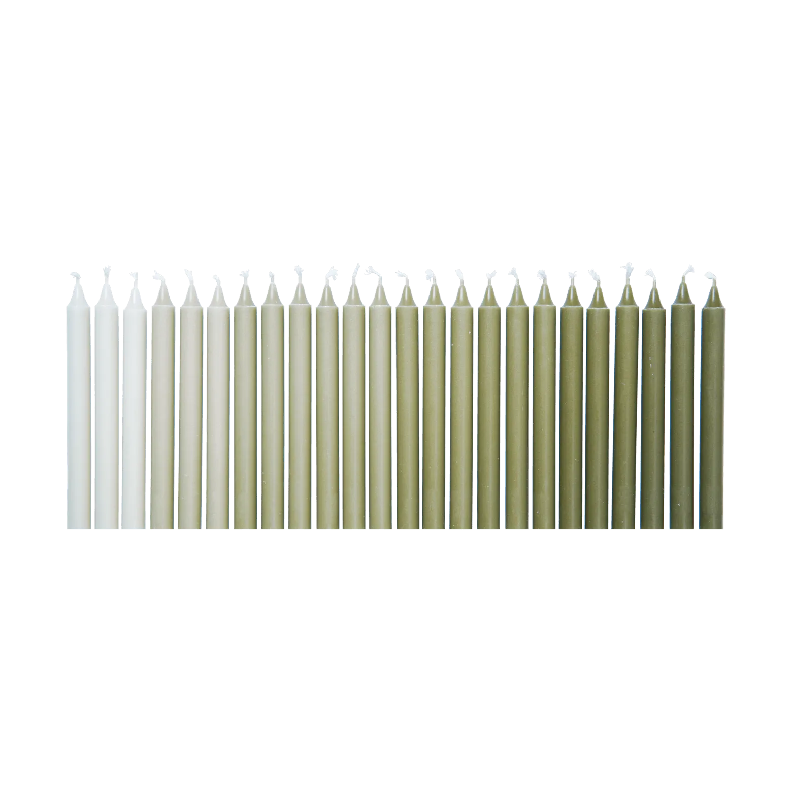 Ombre antikljus 24 st, Khaki Ferm Living