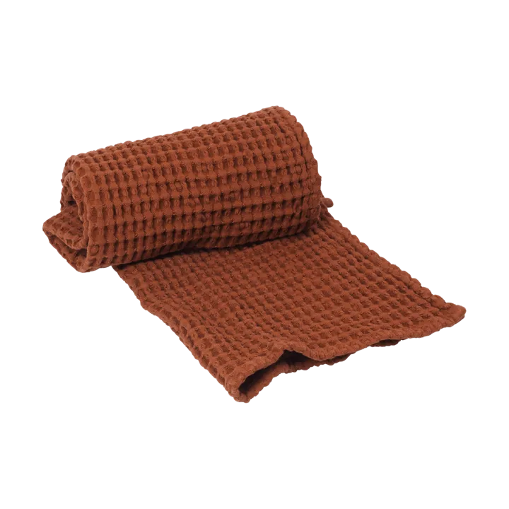Organic handduk 50x100 cm - Brown Clay - Ferm Living