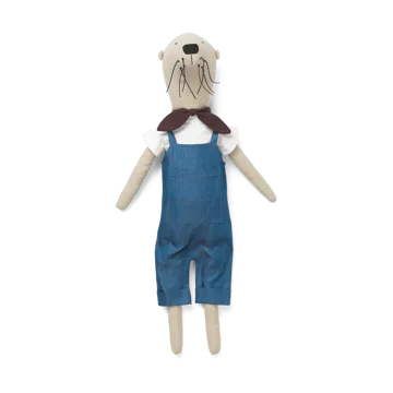 Otter Teddy gosedjur - Natural - Ferm Living