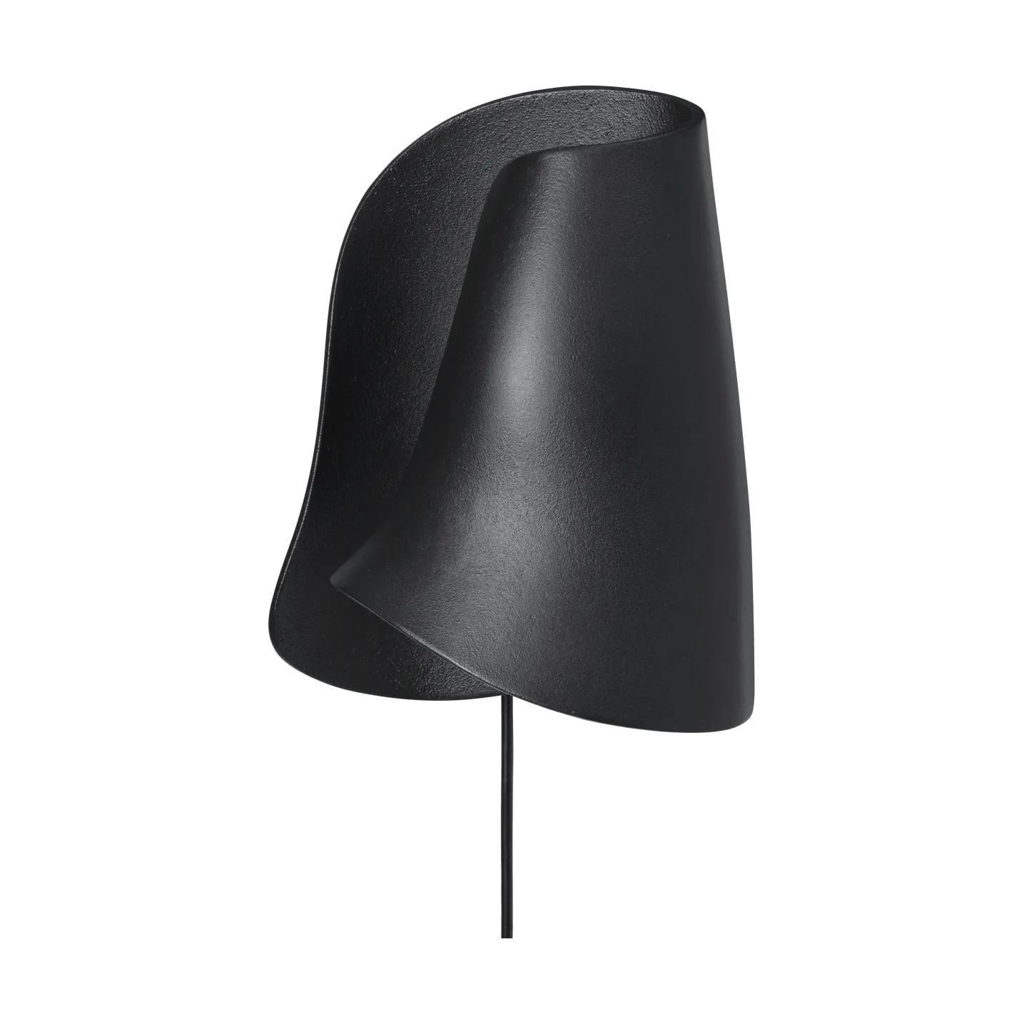Oyster wall sconce vägglampa, Black Ferm Living