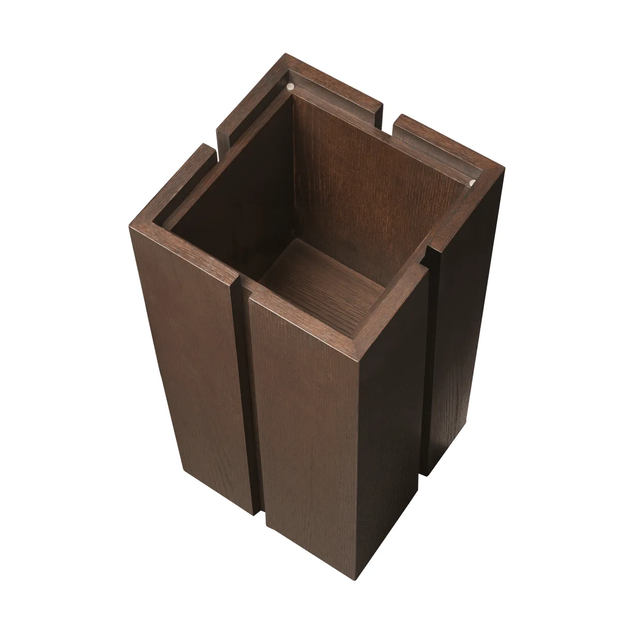 Parcel piedestal, Dark stained, 30x30x60 cm Ferm Living
