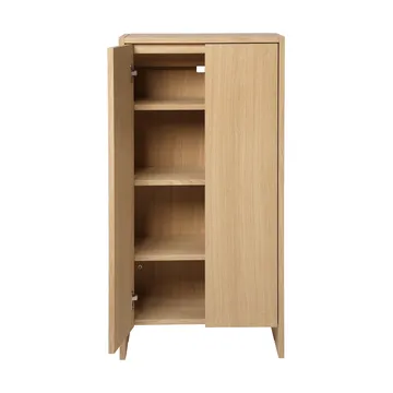 Parcel skåp - Natural oak, 55x30x110 cm - Ferm Living